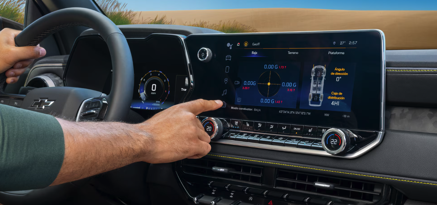 2026 Chevy colorado screen