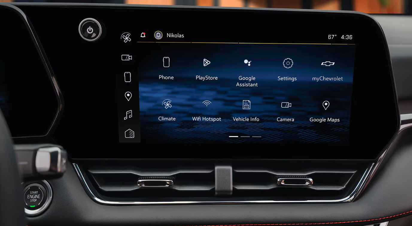 2026 chevrolet equinox screen