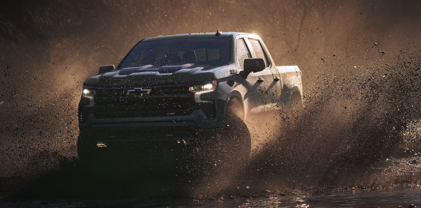 2026 silverado in action