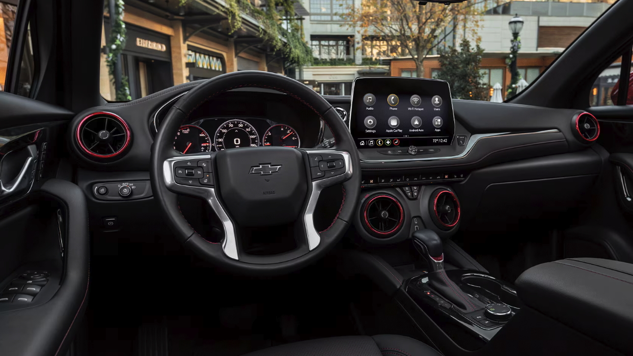 2026 Chevy blazer dashboard
