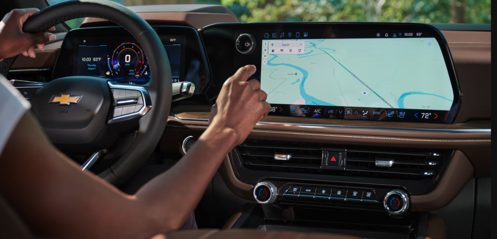 2026 chevy tahoe dashboard