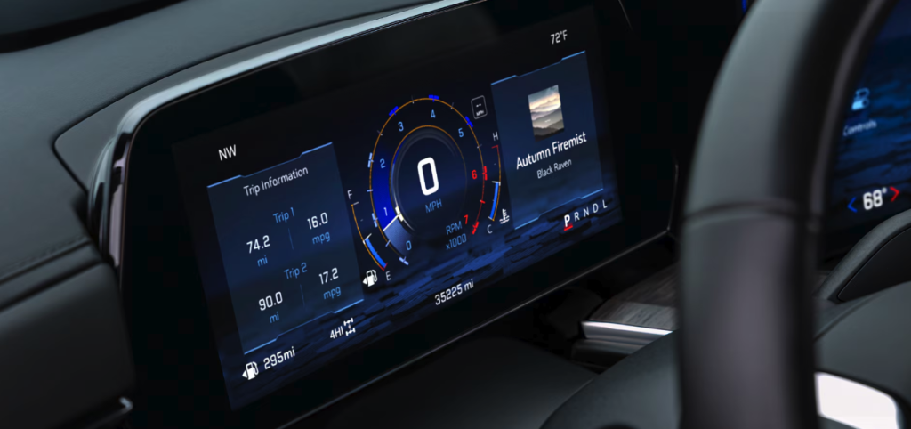 2026 chevy tahoe screen