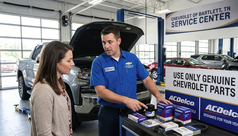 chevrolet service with genuine parts