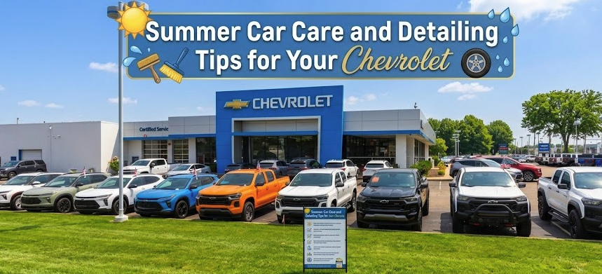 Summer Car Care and Detailing Tips for Your Chevrolet
