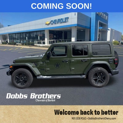 2021 Jeep Wrangler Unlimited Sahara Altitude 4x4