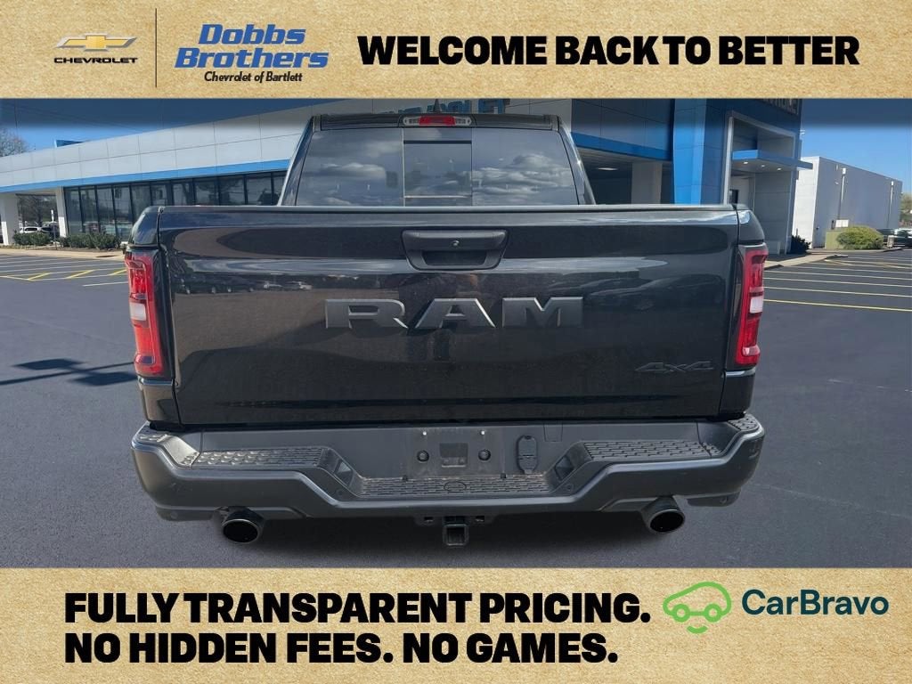 2025 RAM 1500 Warlock Crew Cab 4x4 5'7" Box