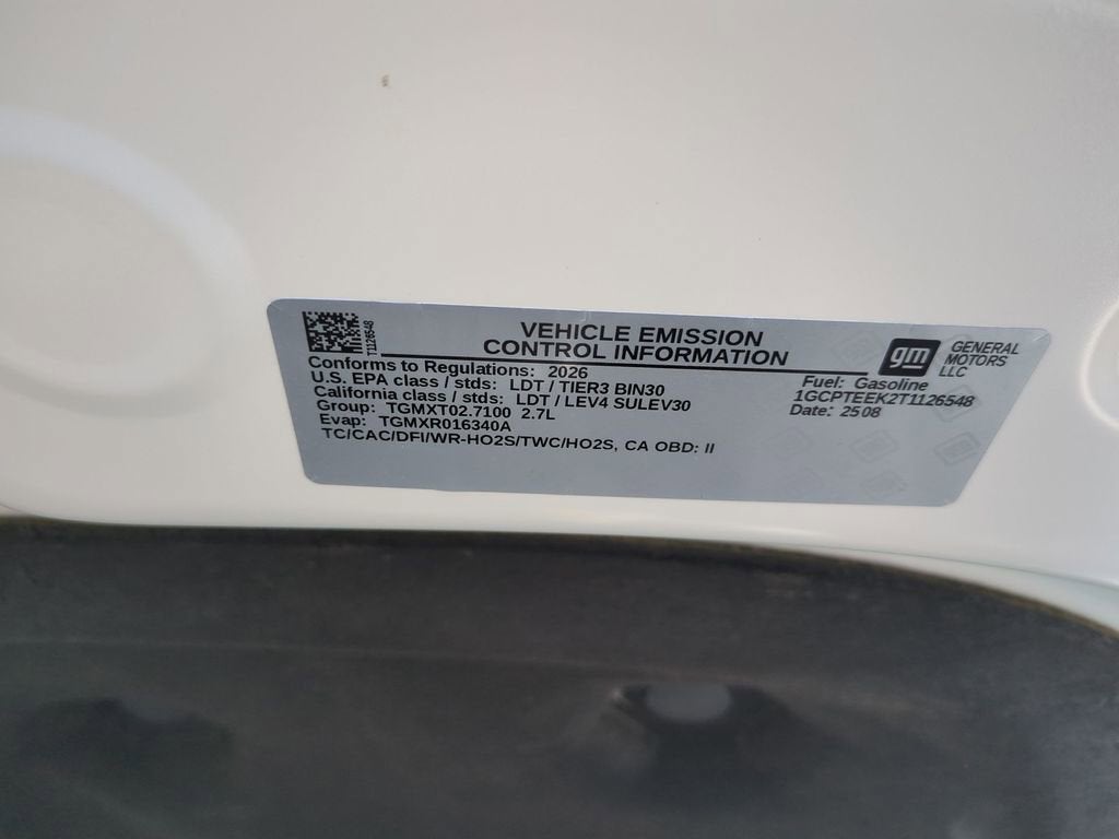 2026 Chevrolet Colorado Trail Boss