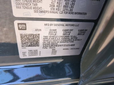 2026 Chevrolet Silverado 1500 LT