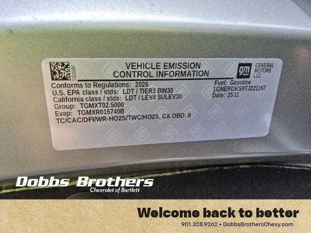 2026 Chevrolet Traverse LT