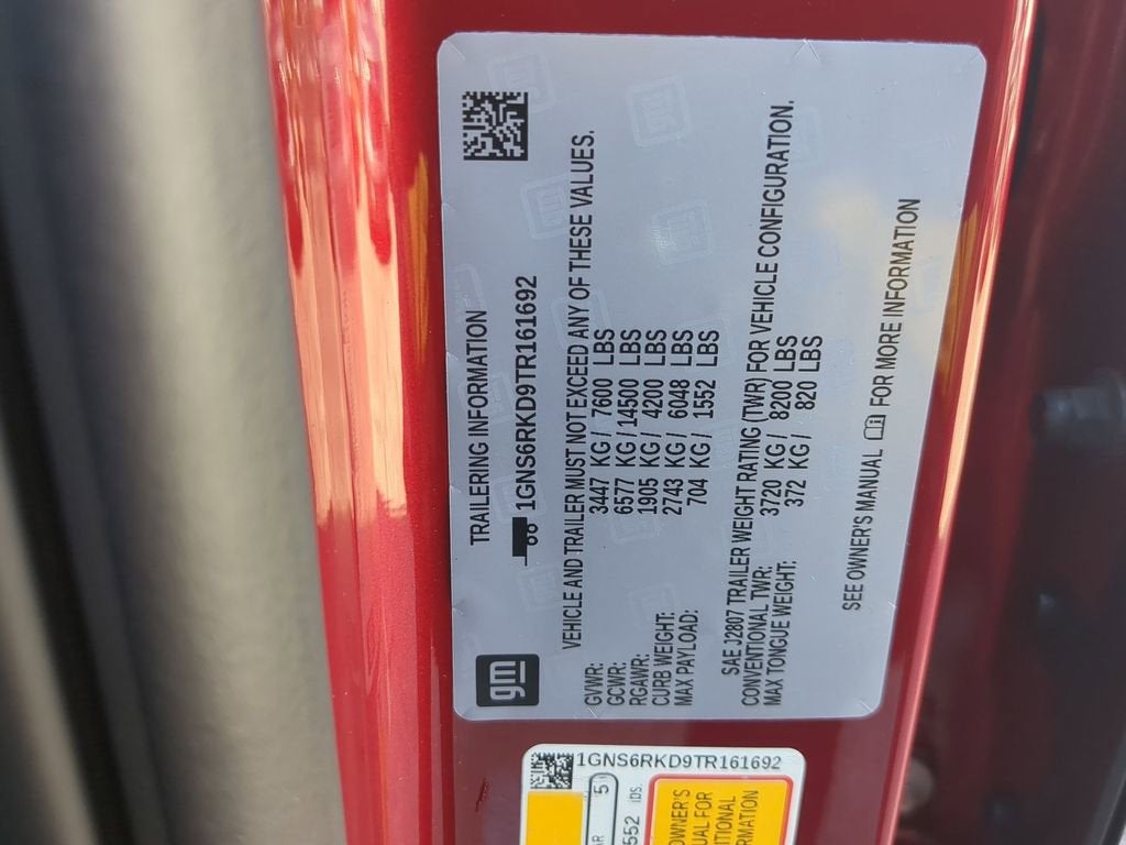 2026 Chevrolet Tahoe RST