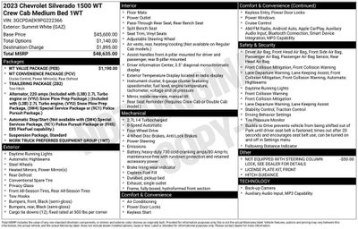 2023 Chevrolet Silverado 1500 WT