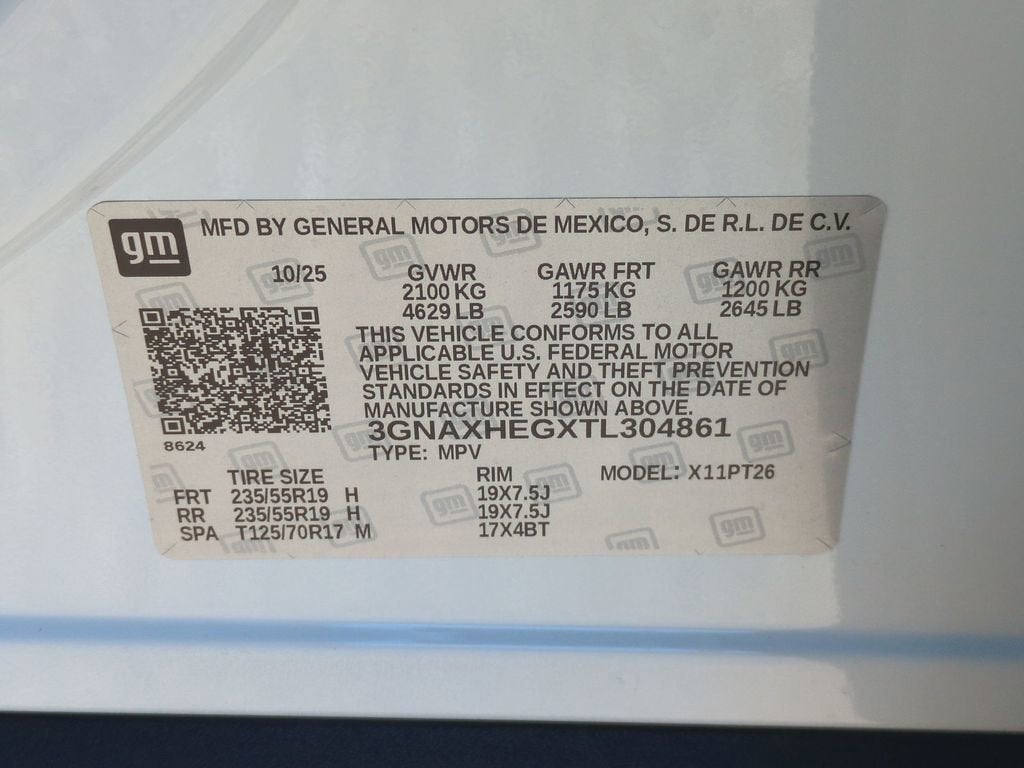 2026 Chevrolet Equinox LT