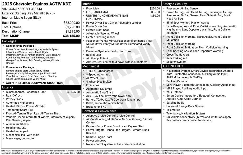 2025 Chevrolet Equinox ACTIV