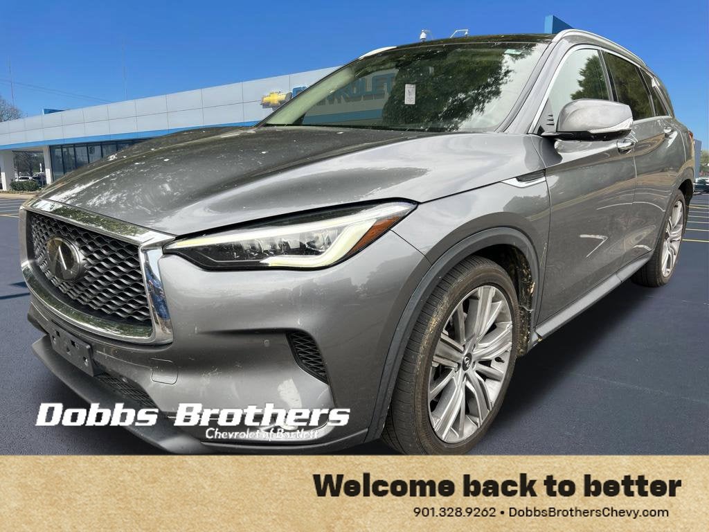 Used 2021 INFINITI QX50 Sensory with VIN 3PCAJ5CB2MF111703 for sale in Bartlett, TN