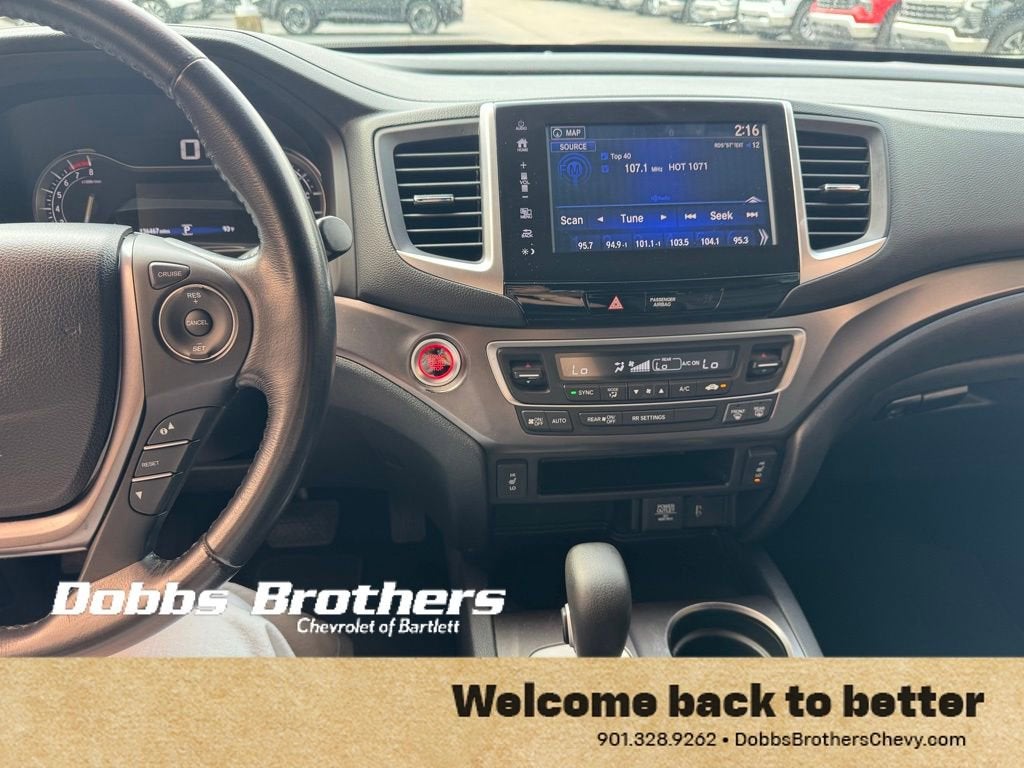 2017 Honda Ridgeline RTL-T