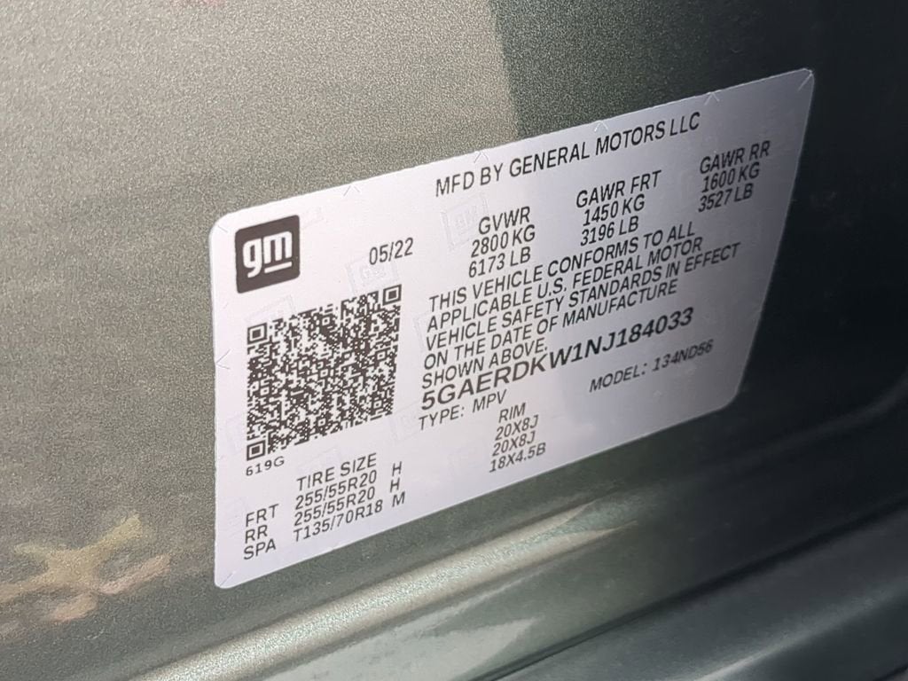 2022 Buick Enclave Avenir