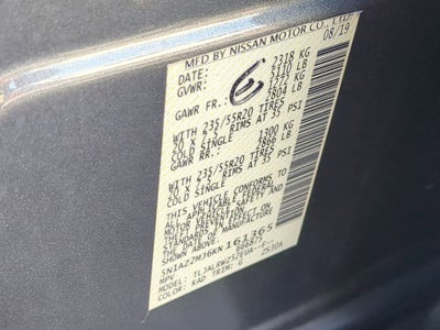 2019 Nissan Murano SL