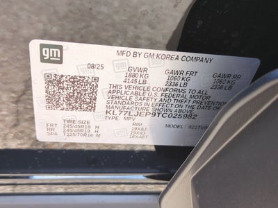 2026 Chevrolet Trax 2RS