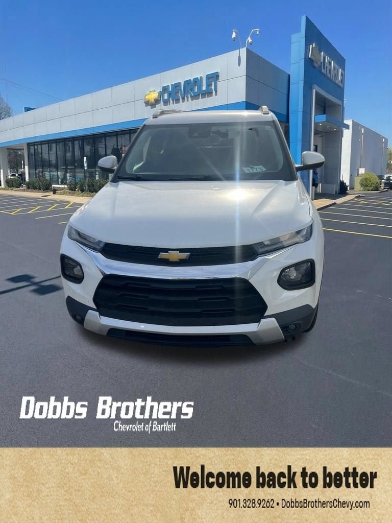 Used 2022 Chevrolet Trailblazer LT with VIN KL79MPSL1NB023484 for sale in Bartlett, TN