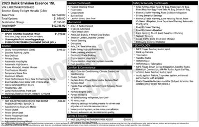 2023 Buick Envision Essence