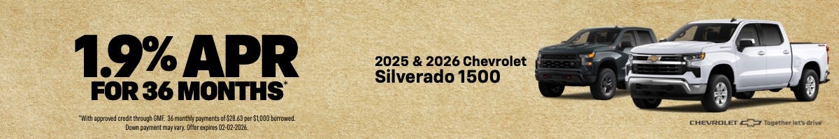 2025/2026 Chevrolet Silverado 1500