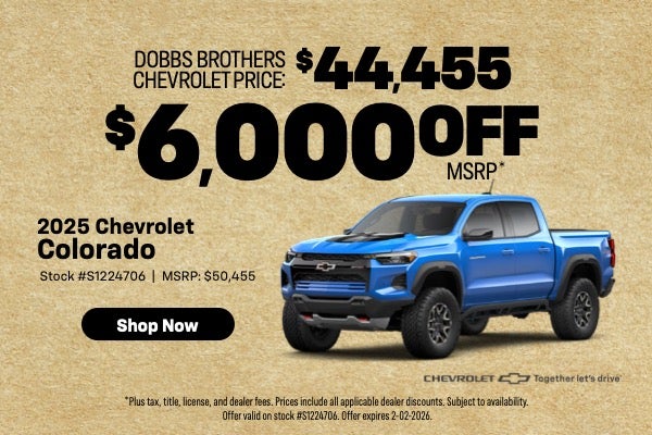 $6,000 off MSRP