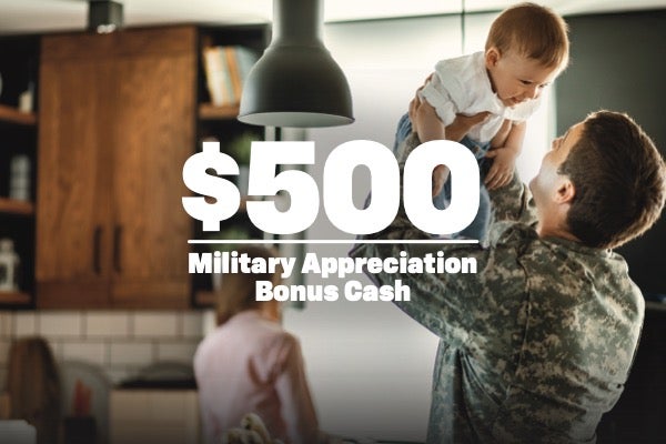 Military Appreciation Bonus Cash